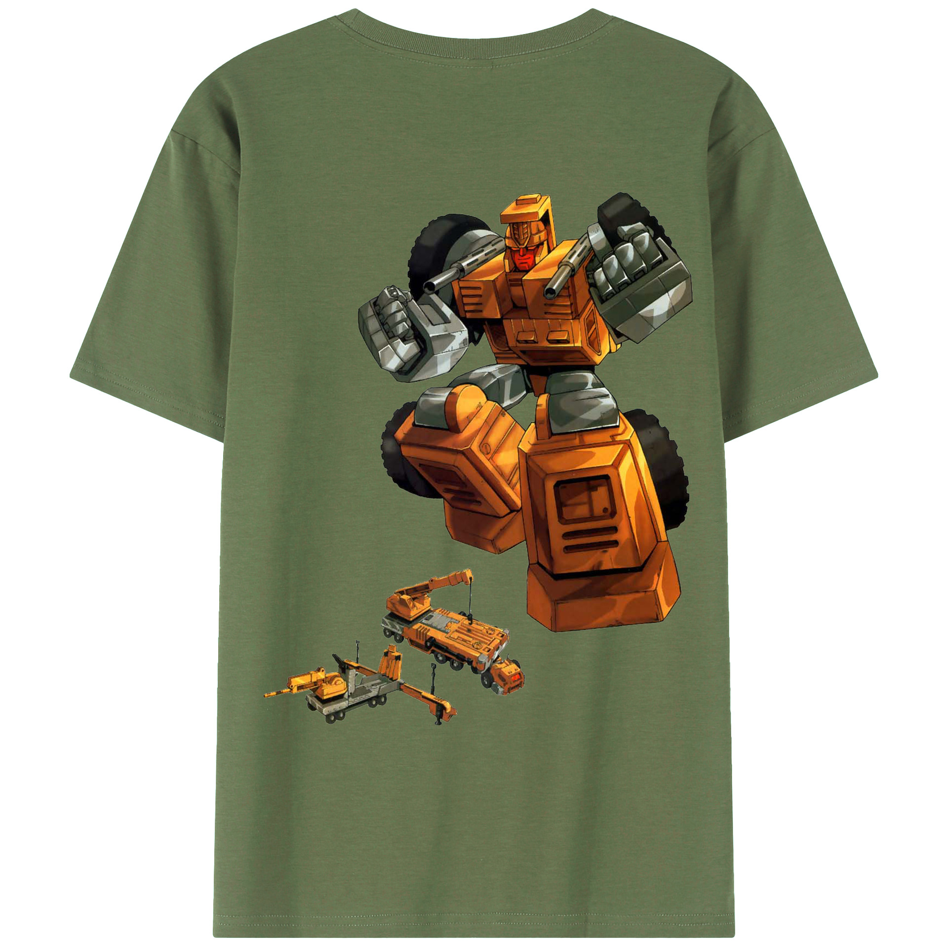 （画像用）  綿100％ メンズ半袖Tシャツ（バックプリント） 通気性